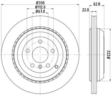 Автозапчасть HELLA 8DD 355 128-611