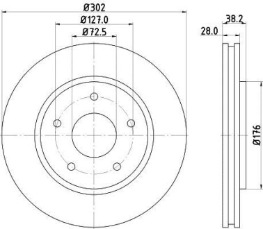 Автозапчасть HELLA 8DD 355 129-011