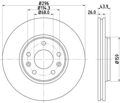 Автозапчасть HELLA 8DD 355 129-131