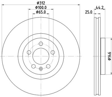 Автозапчасть HELLA 8DD 355 132-261