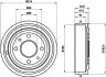 Тормозной барабан HELLA 8DT 355 300-081 (фото 1)