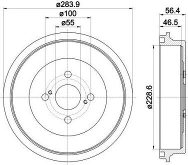 Автозапчасть HELLA 8DT 355 302-711