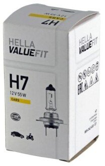 Лампа VALUEFIT H7 12V 55W PX26D HELLA 8GH242632121