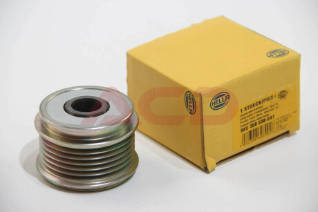 Шків генератора Caddy III/Crafter/T5/Golf 95- HELLA 9XU358038-041 (фото 1)