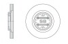 Диск тормозной (кратно 2) передний (вентилируемый) Terracan (D=280.1mm) Hi-Q (SANGSIN) SD1049 (фото 1)