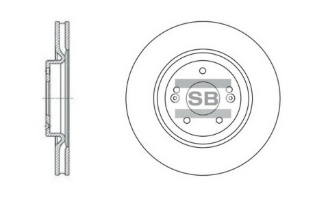 Автозапчасть Hi-Q (SANGSIN) SD1070