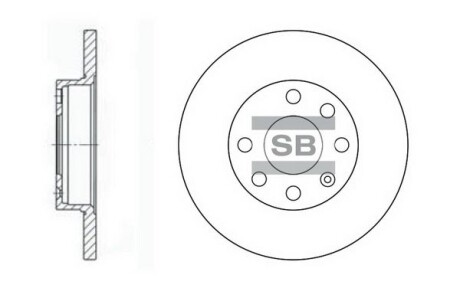 Автозапчасть Hi-Q (SANGSIN) SD3018
