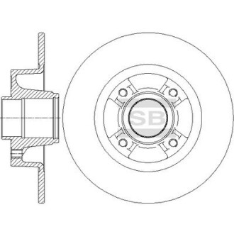 Автозапчасть Hi-Q (SANGSIN) SD3064