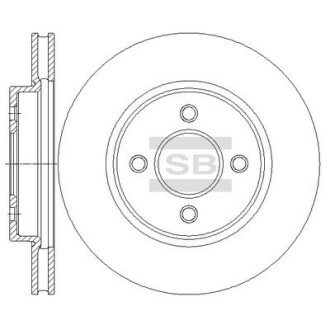 Автозапчасть Hi-Q (SANGSIN) SD4253