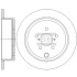 Диск тормозной (кратно 2) задний Subaru Legacy V (09-) (D=285.8mm) Hi-Q (SANGSIN) SD4706 (фото 1)