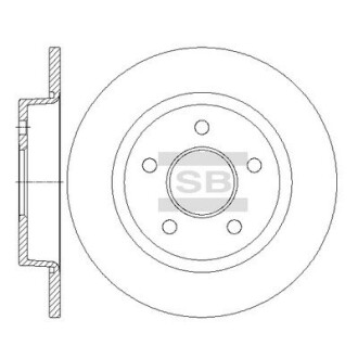 Автозапчасть Hi-Q (SANGSIN) SD5307