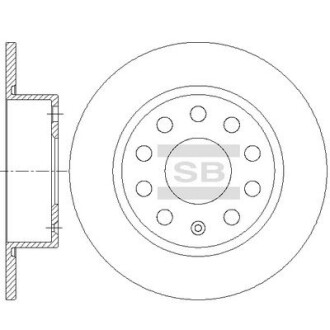 Автозапчасть Hi-Q (SANGSIN) SD5413