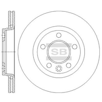 Автозапчасть Hi-Q (SANGSIN) SD5702