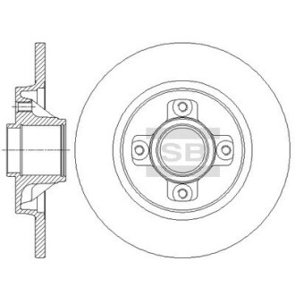 Автозапчасть Hi-Q (SANGSIN) SD6001