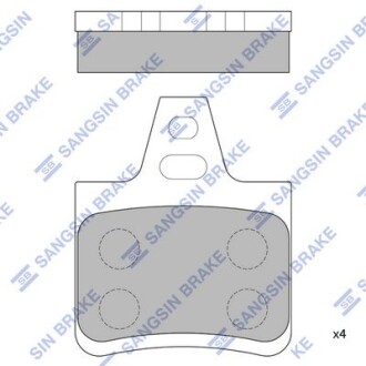 Автозапчасть Hi-Q (SANGSIN) SP1254