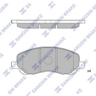 Комплект тормозных колодок. Hi-Q (SANGSIN) SP1360