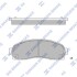 Колодки тормозные передние Ford Explorer (-06), Pontiac Torrent (06-) Hi-Q (SANGSIN) SP1369 (фото 1)