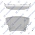 Колодки тормозные задние (дисковые) Chrysler 300 (11-), Dodge Charger (11-) Hi-Q (SANGSIN) SP1508 (фото 1)