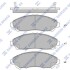 Колодки гальмівні дискові (комплект 4 шт) Hi-Q (SANGSIN) SP1995 (фото 1)
