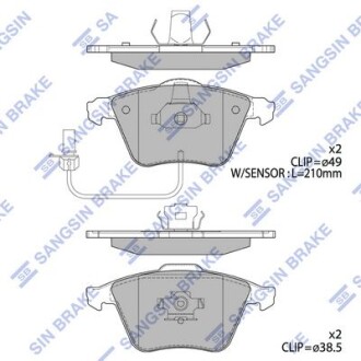 Автозапчасть Hi-Q (SANGSIN) SP2112F