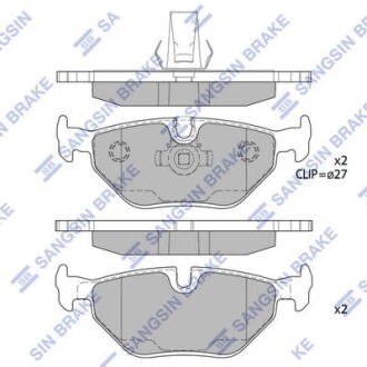 Автозапчасть Hi-Q (SANGSIN) SP2167