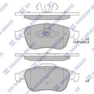 Автозапчасть Hi-Q (SANGSIN) SP4055