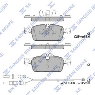 Автозапчасть Hi-Q (SANGSIN) SP4132