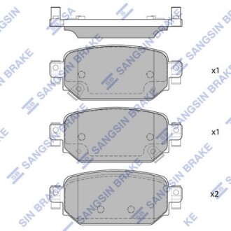 Автозапчасть Hi-Q (SANGSIN) SP4178
