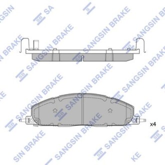 Автозапчасть Hi-Q (SANGSIN) SP4318