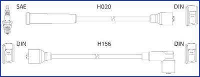 Дроти запалення, набір HITACHI 134227