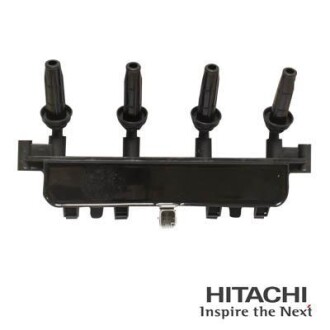 Котушка запалювання CITROEN/PEUGEOT Xsara/306 "1,1-1,6 "93>> HITACHI 2503818