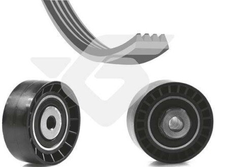 Поликлиновой ременный комплект HUTCHINSON KHV151