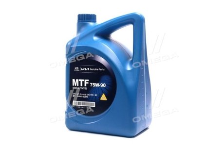 Олива трансміс. Hyundai/Kia MTF Gear Oil 75W-90 04300-5L6A0 (Каністра 6л) Hyundai/Kia/Mobis 043005L6A0