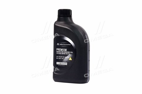 Масло моторное полусинтетическое "Premium Gasoline 5W-20", 1л Hyundai/Kia/Mobis 0510000121