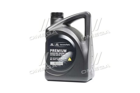 Олива моторна Hyundai/Kia Premium Gasoline 5W-20, 4л. Hyundai/Kia/Mobis 0510000421