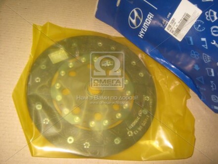 HYUNDAI/KIA Диск зчеплення ведений Hyundai/Kia/Mobis 4110024301