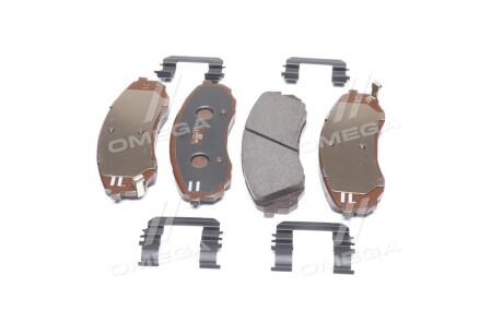 HYUNDAI/KIA Колодки гальмові передні к-т Hyundai/Kia/Mobis 581014HA50