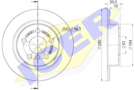 Автозапчасть ICER 78BD00452
