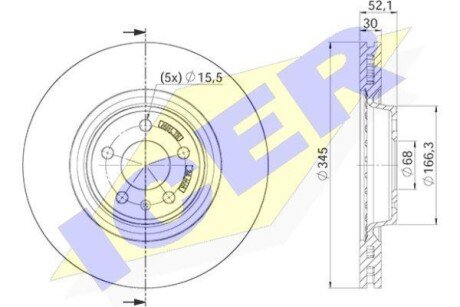 Автозапчасть ICER 78BD41502