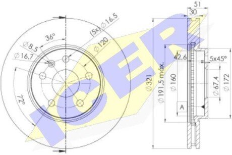 Автозапчасть ICER 78BD5387-2