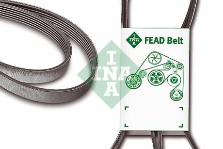 Ремінь генератора поліклиновий INA FB 5PK1545
