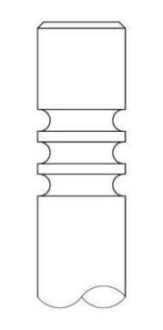 Клапан IN VAG 100 2,0D >86 (36*8*104,9) Intervalves 1020002