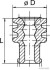 Уплотнительная / защитная пробка HERTH+BUSS JAKOPARTS 50282062 (фото 2)