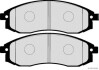 Комплект тормозных колодок, дисковый механизм JAKOPARTS J3605061 (фото 2)
