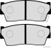 Комплект тормозных колодок, дисковый механизм JAKOPARTS J3608006 (фото 2)