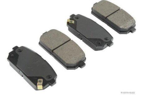 Комплект тормозных колодок, дисковый механизм JAKOPARTS J3610315