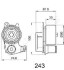 Устройство для натяжения ремня, ремень ГРМ JAPANPARTS BE243 (фото 2)