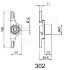 Устройство для натяжения ремня, ремень ГРМ JAPANPARTS BE302 (фото 2)