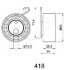 Устройство для натяжения ремня, ремень ГРМ JAPANPARTS BE418 (фото 2)