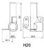 Устройство для натяжения ремня, ремень ГРМ JAPANPARTS BE-H26 (фото 2)